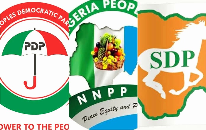 Members of Nigeria's PDP, CUPP, and SDP reacting to APC’s announcement on its 2027 presidential primary